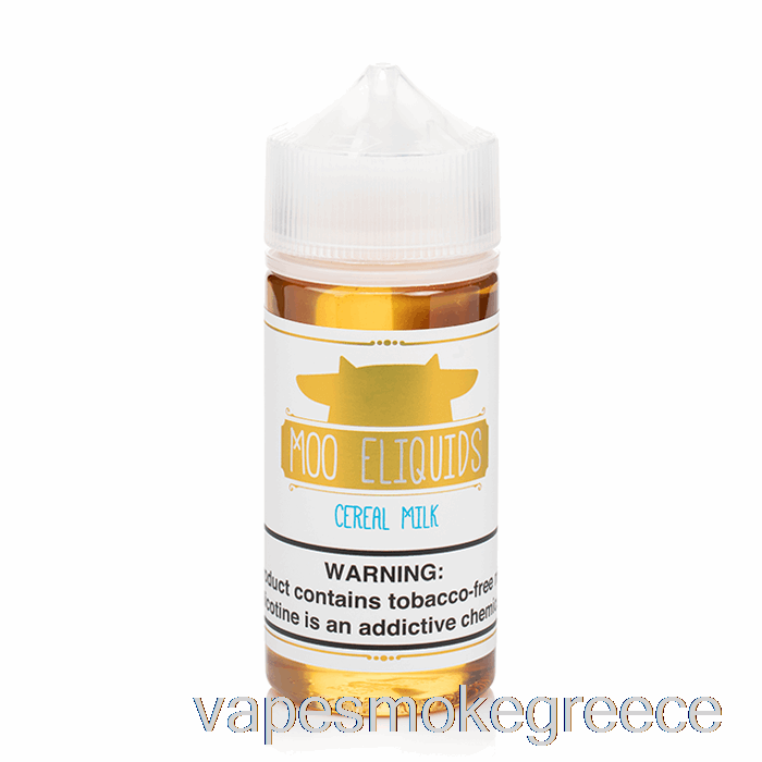 Vape Greece δημητριακά γάλα - Moo E-liquids - 100ml 6mg